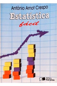 Estatística Fácil - Antônio Arnot Crespo - Azul (marcas)