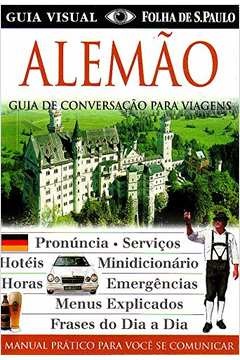 Guia de conversação para viagens Alemão Guia Visual Folha de São Paulo - Pocket