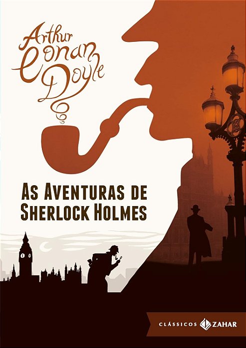 As aventuras de Sherlock Holmes - Arthur Conan Doyle - Zahar Capa dura