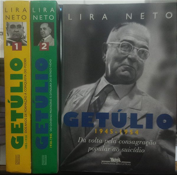 Kit Getúlio - 3 Volumes - Lira Neto