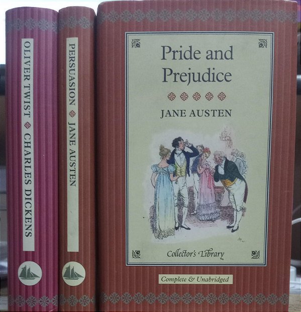 Kit 3 livros - Collector's Library - Clássicos Pocket Ilustrados (em inglês)