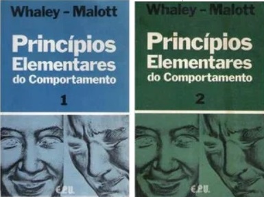 Princípio elementares do comportamento 2 Volumes - Whaley - Malott  (marcas)
