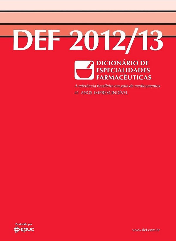 Def 2012 / 2013 41ª Edição - Dicionário Especialidades