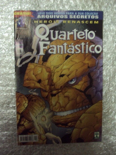 Heróis Renascem - Quarteto Fantástico - Nº 10  Marvel Comics