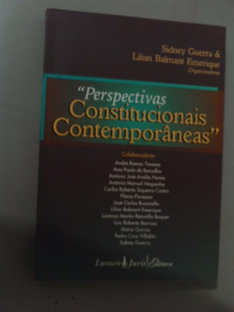 Perspectivas Constitucionais Contemporâneas - Sidney Guerra