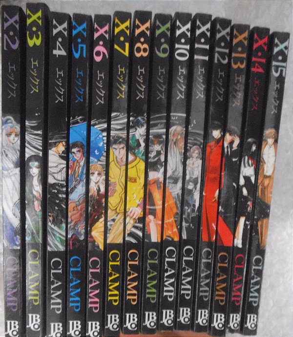 Coleção Mangá X - Clamp - Nº 2 Ao 15