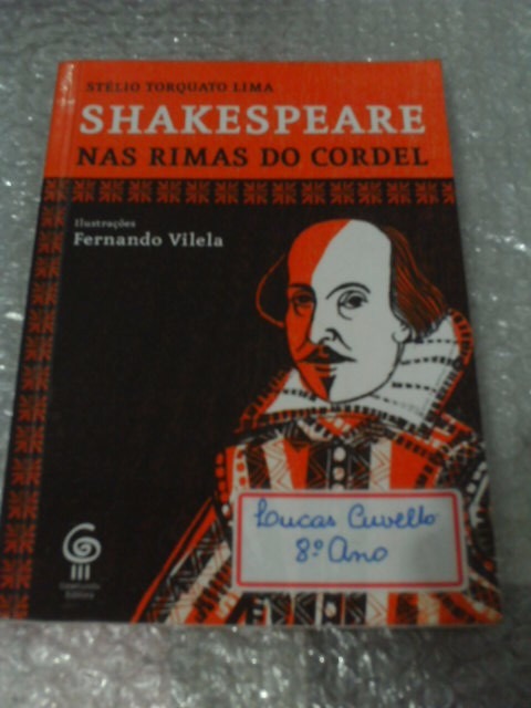 Shakespeare Nas Rimas Do Cordel - Stélio Torquato Lima