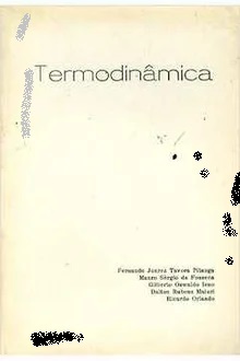 Termodinâmica Fernando - Juarez Tavora Pitanga