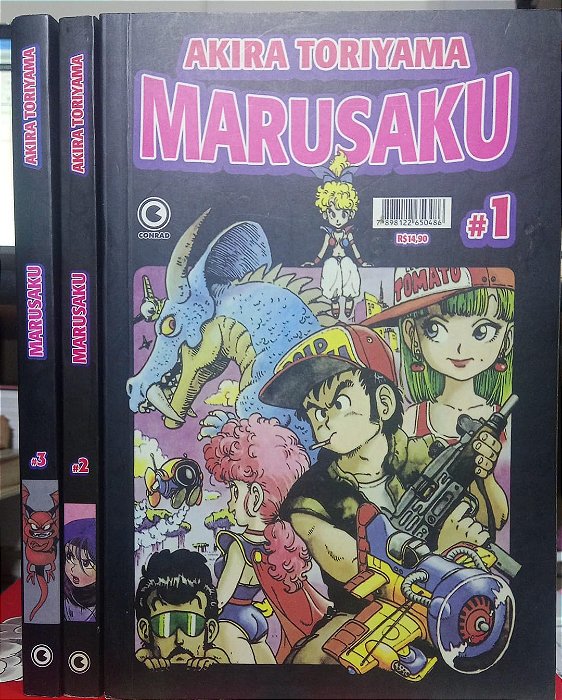 Marusaku Ki Mangá 1 ao 3 - Akira Toriyama