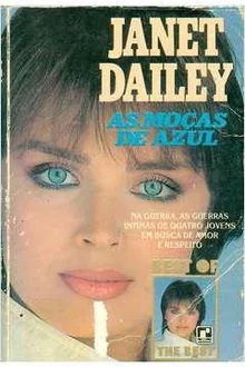 As Moças de Azul - Janet Dailey - Pocket Envelhecido