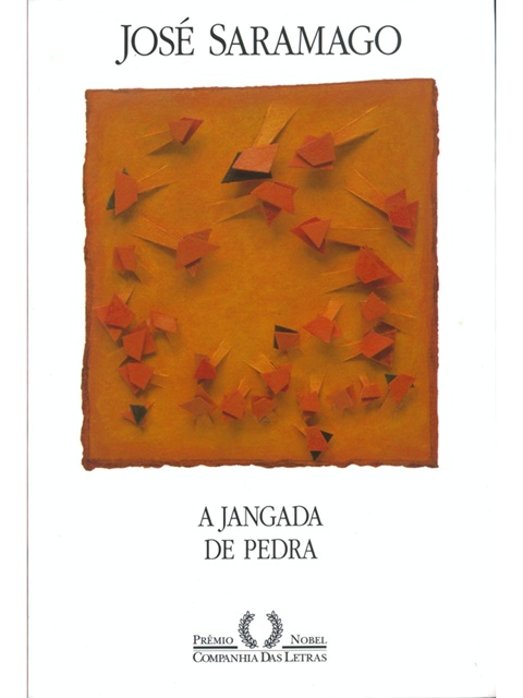 A Jangada de Pedra - José Saramago - Capa Branca