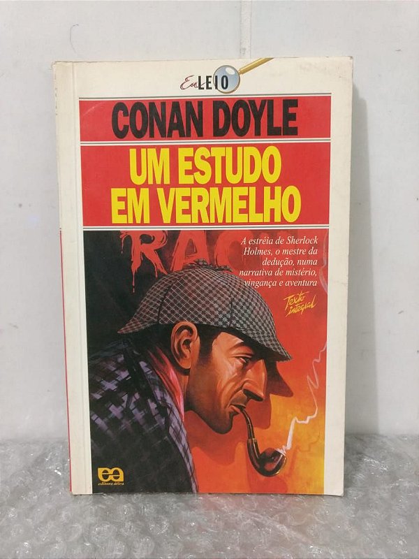 Um Estudo em Vermelho - Conan Doyle - Coleção eu Leio
