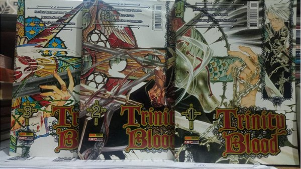 Trinity Blood - Kit 1 2 e 3 - Mangás