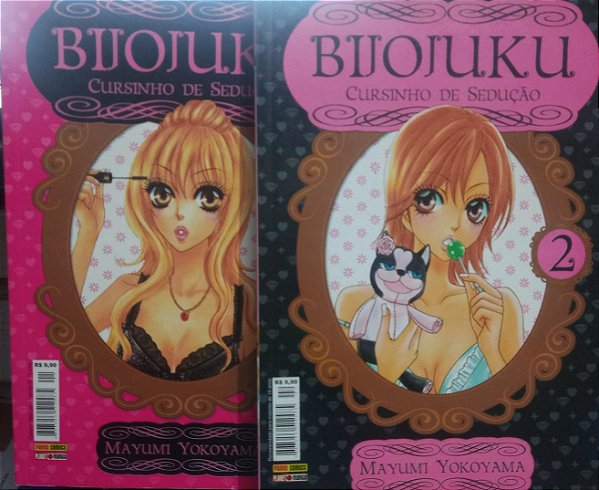 Bijojuku - Cursinho de Sedução Vol. 01 e 02 - mangás