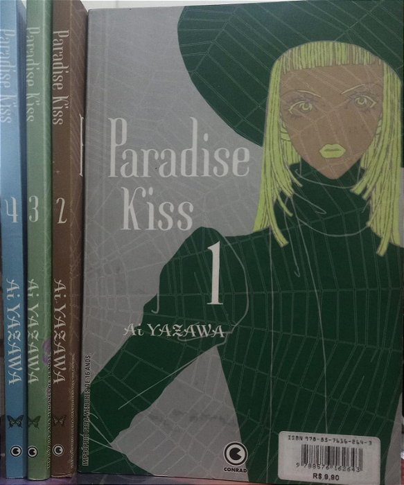 Paradise Kiss - Kit mangás 1 ao 4