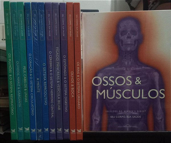 Kit Seleções do Reader's Digest - Seu corpo, sua saúde - 12 volumes