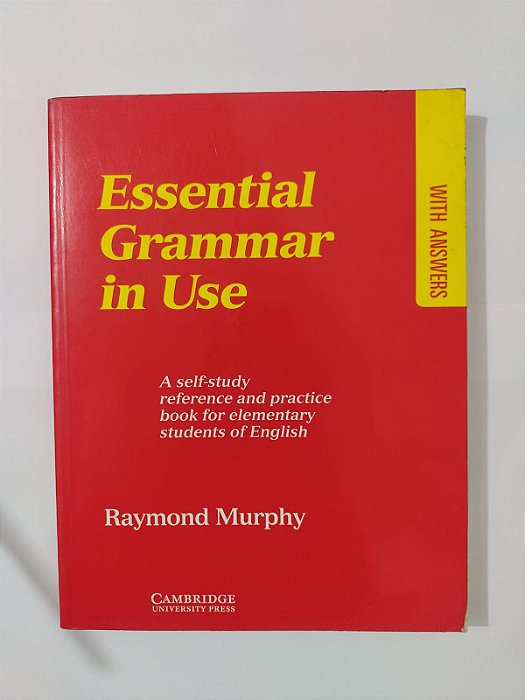 Essential Grammar in Use Raymond Murphy Seboterapia Livros