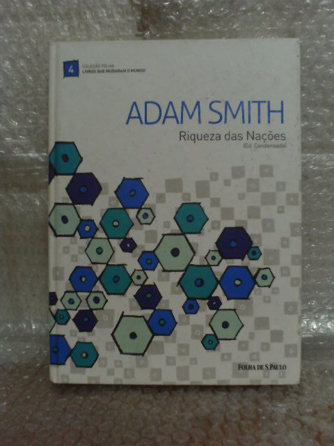 Folha Livros que Mudaram o Mundo Nº 4: Riqueza das Nações - Adam Smith (Condensada)