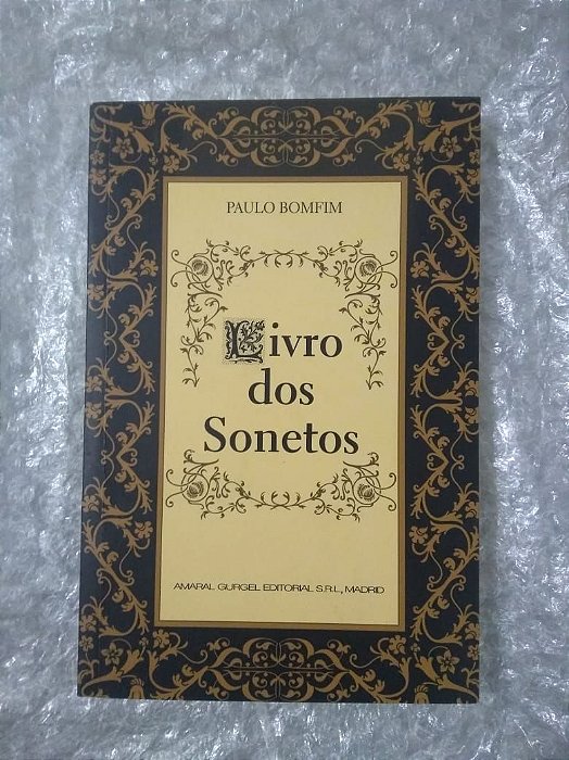 Livro dos Sonetos - Paulo Bomfim