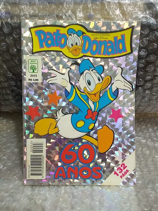 Pato Donald Nº 2043, 60 Anos - Walt Disney