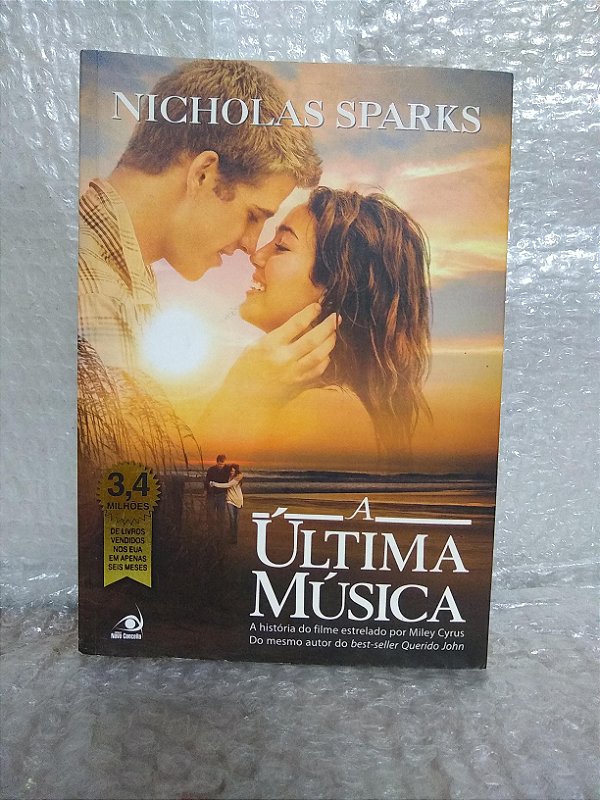 A Última música - Nicholas Sparks - Capa do Filme