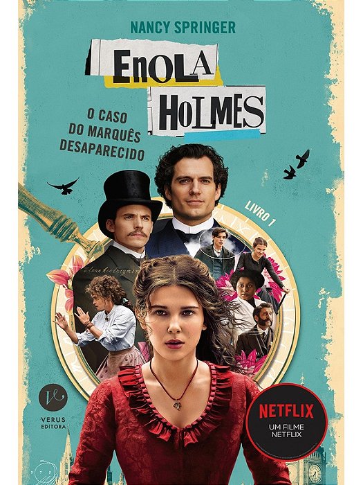 Enola Holmes: O caso do marquês desaparecido - Nancy Springer - Vol. 1