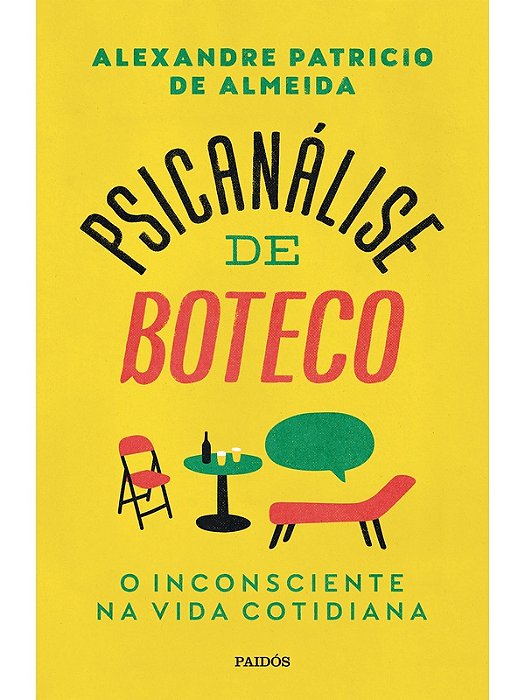 Psicanálise de boteco - Alexandre Patricio de Almeida (marcas)