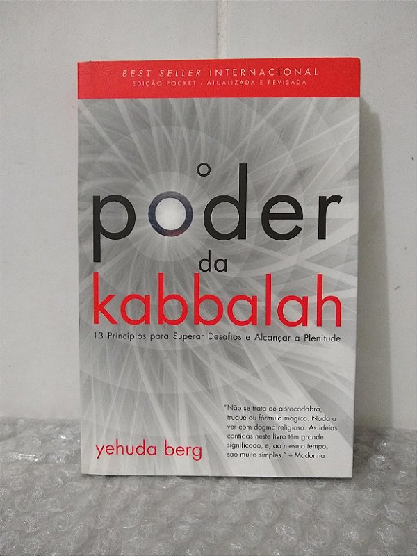 O Poder da Kabbalah - Yehuda Berg - Pocket