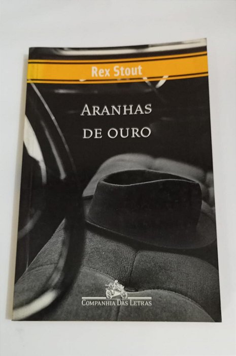 Aranhas de Ouro - Rex Stout (livro colorido)