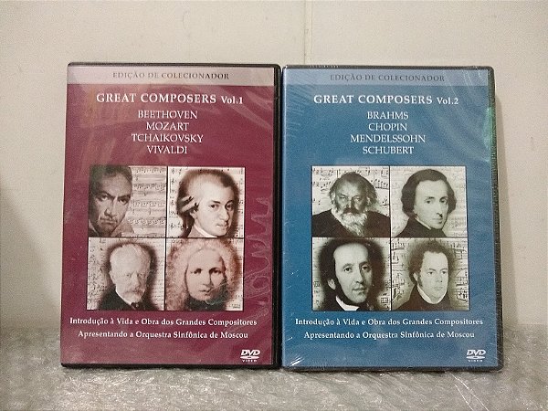 Great Composers Edição de Colecionador - volumes 1 e 2
