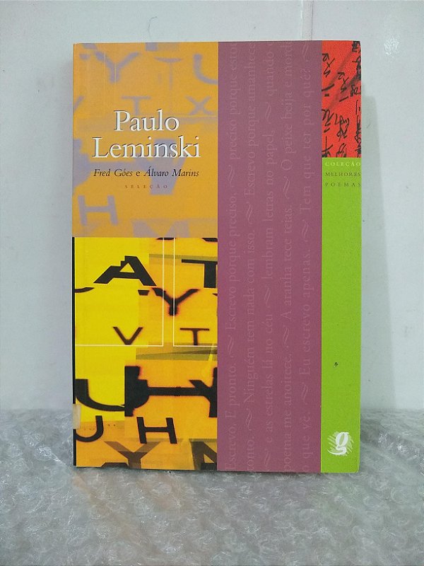 Melhores Poemas: Paulo Leminski - Fred Góes e Álvaro Marins (seleção)