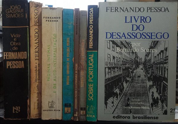 Kit - Fernando Pessoa - 8 Volumes - obras e interpretação