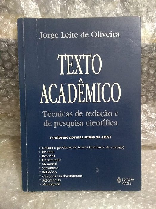 Texto Acadêmico - Jorge Leite de Oliveira