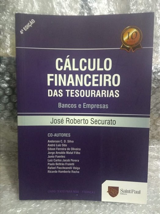 Cálculo Financeiro das Tesouras - José Roberto Securato