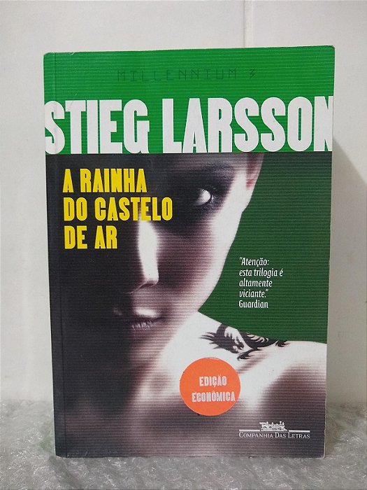 Millennium 3: A Rainha do Castelo de Ar - Stieg Larsson - Econômico