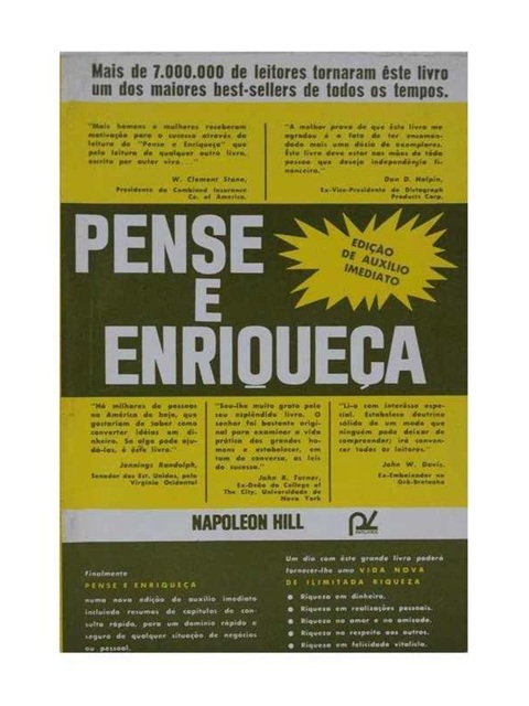 Pense e Enriqueça - Napoleon Hill