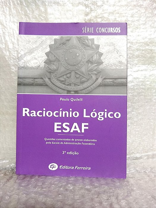 Raciocínio Lógico ESAF - Paulo Quilelli (marcas e grifos)