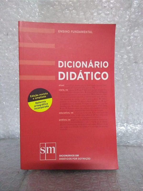 Dicionário Didático - Ensino Fundamental - SM