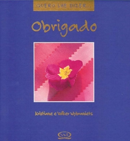 Obrigado - Kristiane Aller - Capa Dura Azul - Poesia