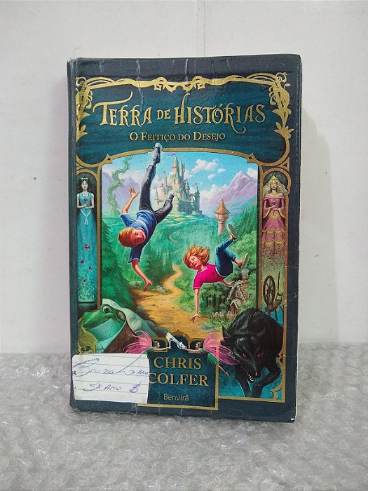 Terra de Histórias - Feitiço do Desejo - Chris Colfer