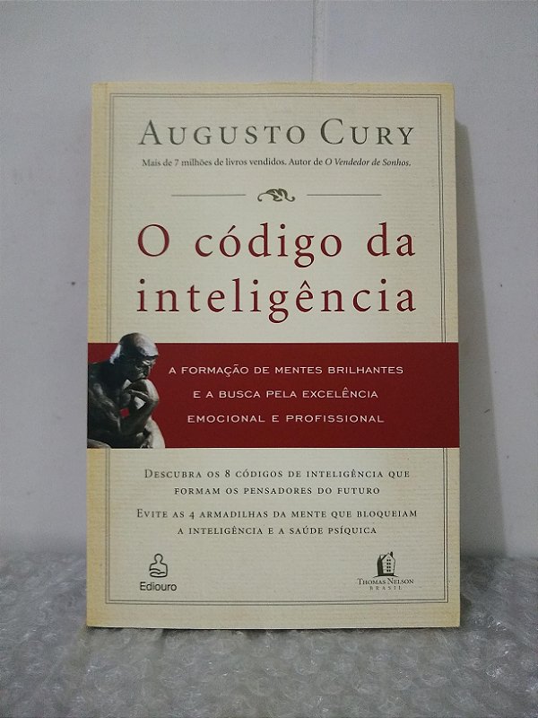 O Código da Inteligência - Augusto Cury (marcas)