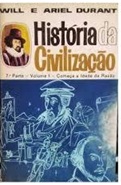 Livro História da Civilização 7ª Parte Volume 2 Começa a Idade da .Razão - Will Durant