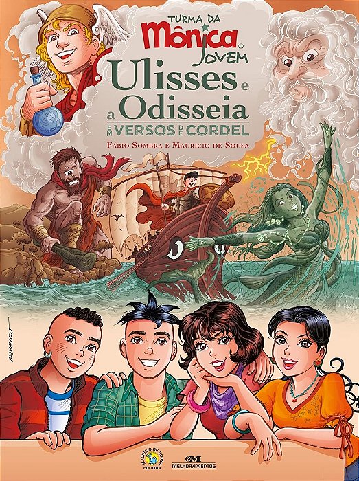 Turma da Mônica jovem - Ulisses e Odisseia Versos de Cordel - Fabio Sombra