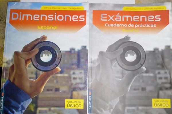 Dimensiones + Examenes Español  + Cuaderno de prácticas
