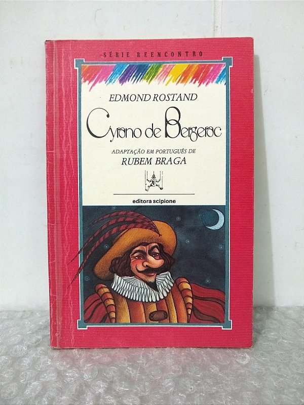 Cyrano de Bergerac - Edmond Rostand - Série Reencontro - Capa Rosa
