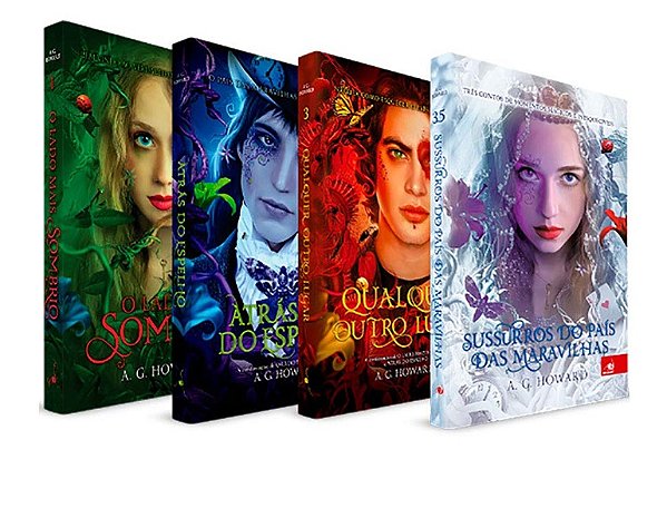 Kit O Lado mais Sombrio  - A. G. Howard - 4 Volumes