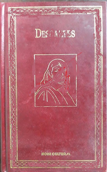 Descartes - Os pensadores - Nova cultural Vermelho (marcas)