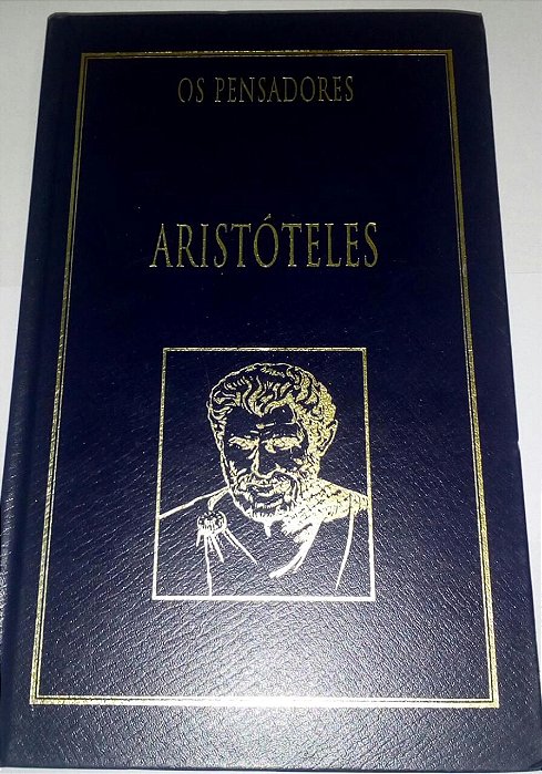 Aristóteles - Os pensadores - Nova cultural - Poética, Organon, Política e Constituição de Atenas (marcas)