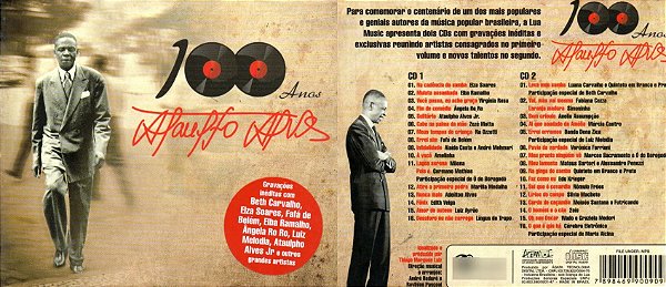Cd Ataulfo Alves: 100 Anos - Duplo com Box - Novo e Lacrado