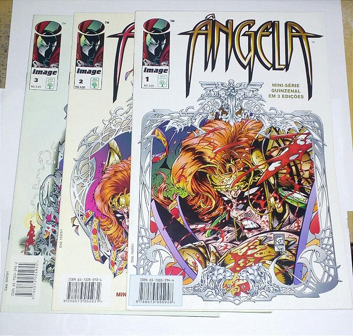 Ângela - Mini-série completa 3 vols - Spawn Image